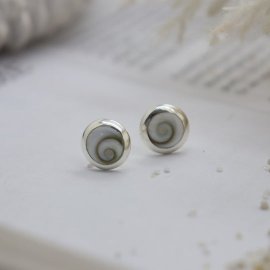Aife Shiva Eye Silver Stud