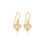 Aleta Moonstone Earring Gold