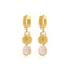 Arie Moonstone Gold Drop