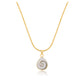 Arien Shiva Eye Gold Necklace