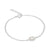 Ariel White Opal Silver Bracelet
