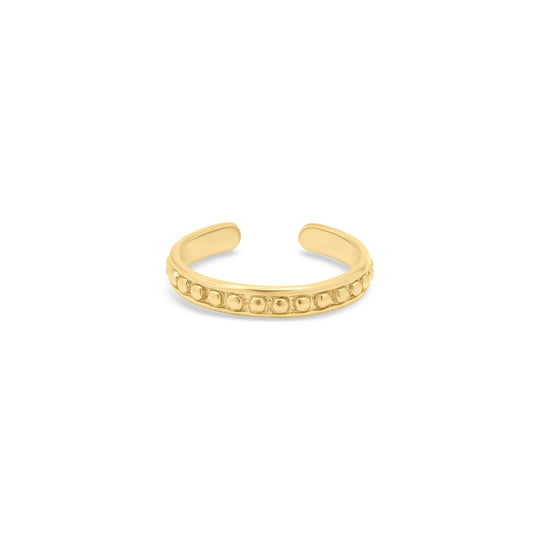 Atlas Gold Toe Ring