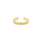 Atlas Gold Toe Ring