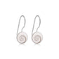 Aveta Shiva Eye Drop Silver Earring
