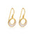 Clara Mother of Pearl Gold Earring