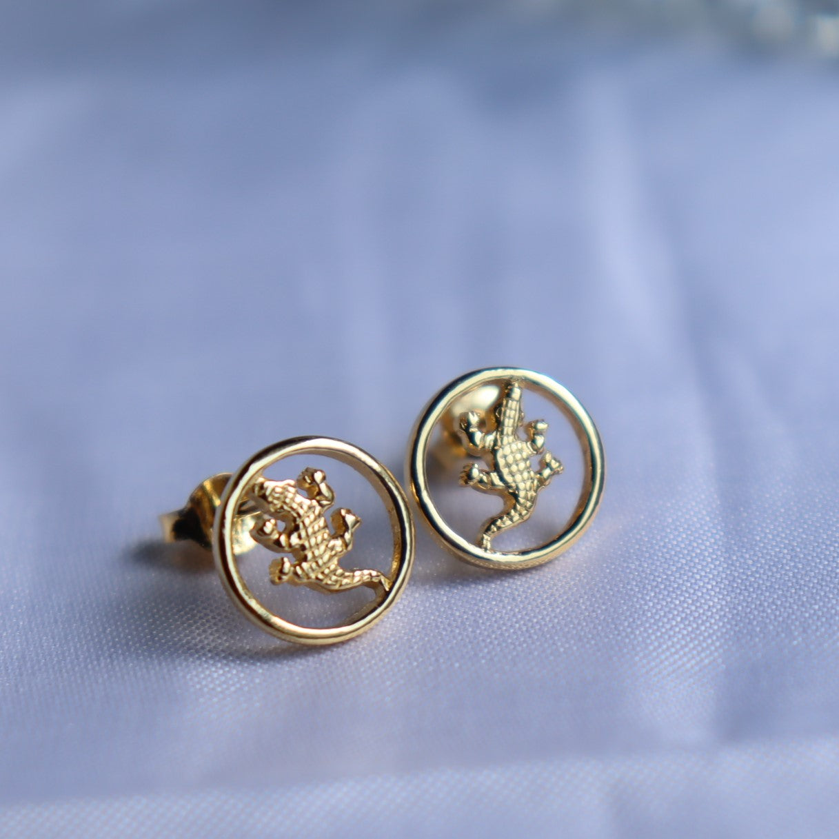 Saltwater Crocodile Stud Gold WHOLESALE