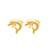 Dolphin Gold Studs