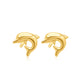 Dolphin Gold Studs