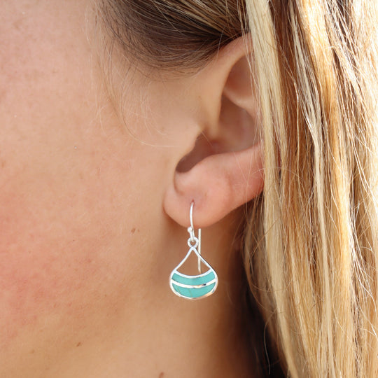 Elaine Turquoise Drop