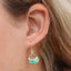 Elaine Turquoise Drop Gold