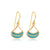 Elaine Turquoise Gold Drop