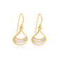 Elaine Mother of Pearl Gold Drop