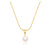 Freshwater Pearl Gold Necklace