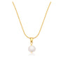 Freshwater Pearl Gold Necklace