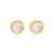 Halo Gold Studs
