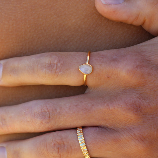 Harez Moonstone Ring WHOLESALE