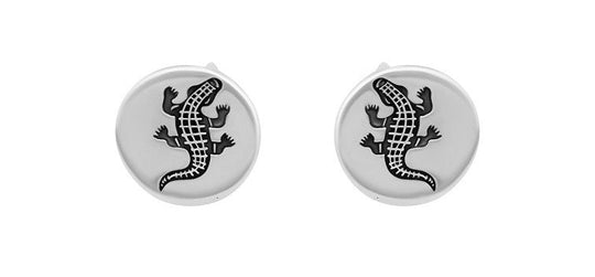 Etched Salt Water Crocodile Stud WHOLESALE