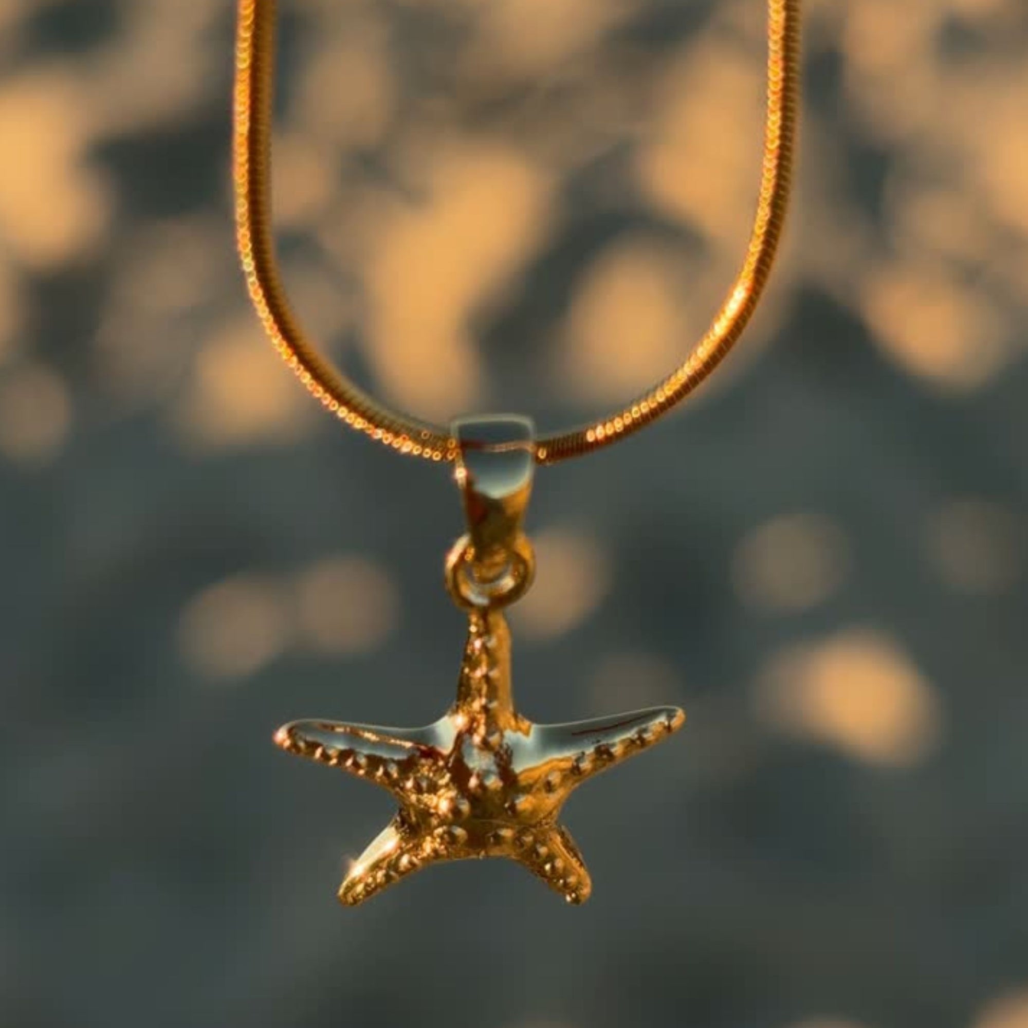 Starfish Gold Necklace