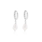 Juliet Silver Huggie Earrings