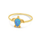 Kailani Gold Turtle Ring