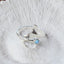 La Sirene Blue Opal Silver Ring