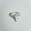 La Sirene Blue Opal Silver Ring