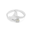 La Sirene White Opal Silver Ring