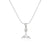 La Sirene White Opal Silver Necklace