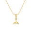 La Sirene White Opal Gold Necklace