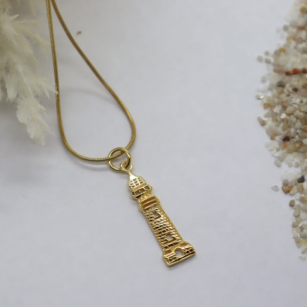 Cape Leeuwin Lighthouse Necklace Gold WHOLESALE
