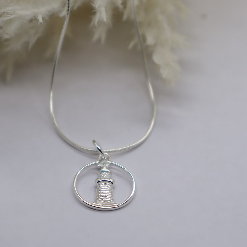 Cape Naturaliste Lighthouse Sterling Silver Necklace