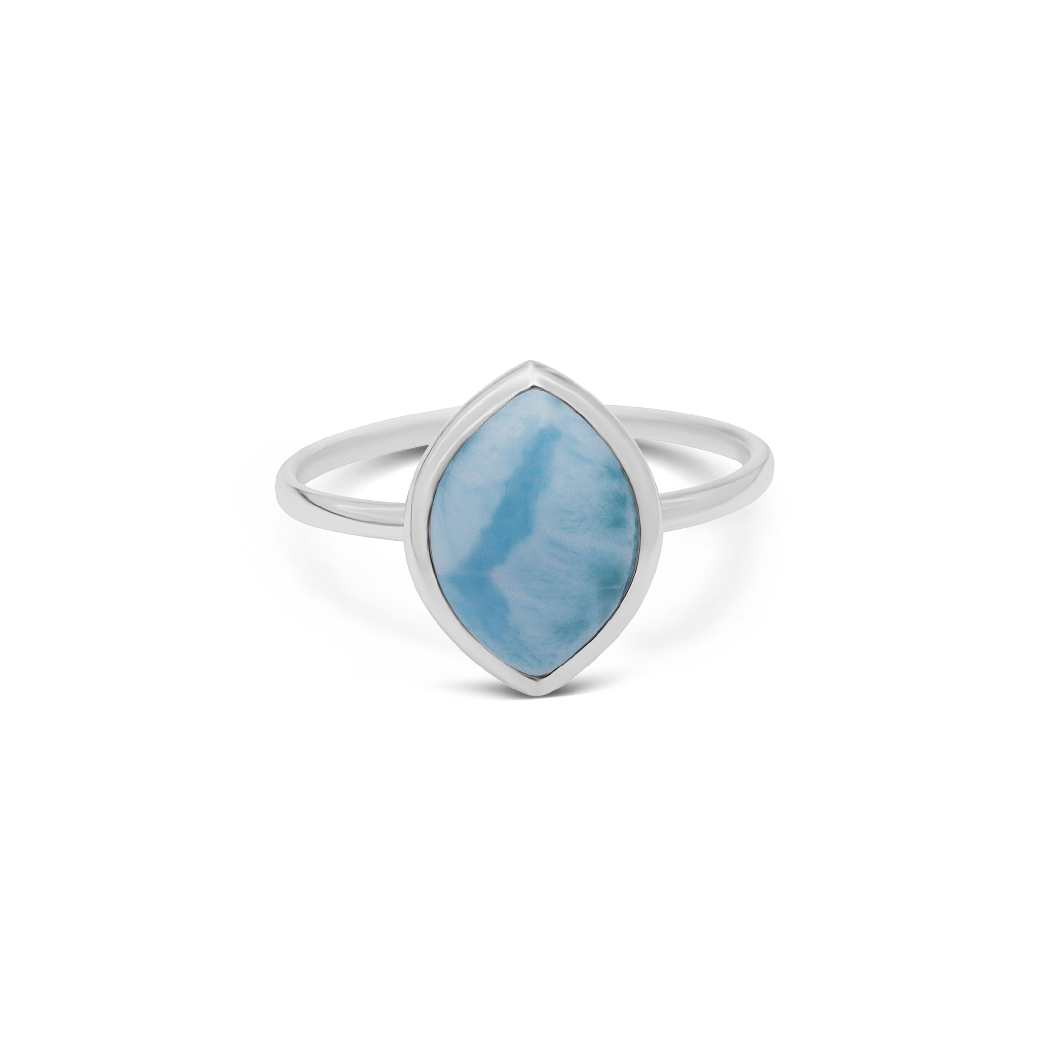 Lila Larimar Ring
