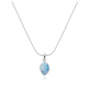 Lila Larimar Necklace