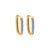 Lorez Gold Hoops