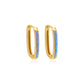 Lorez Gold Hoop Earrings