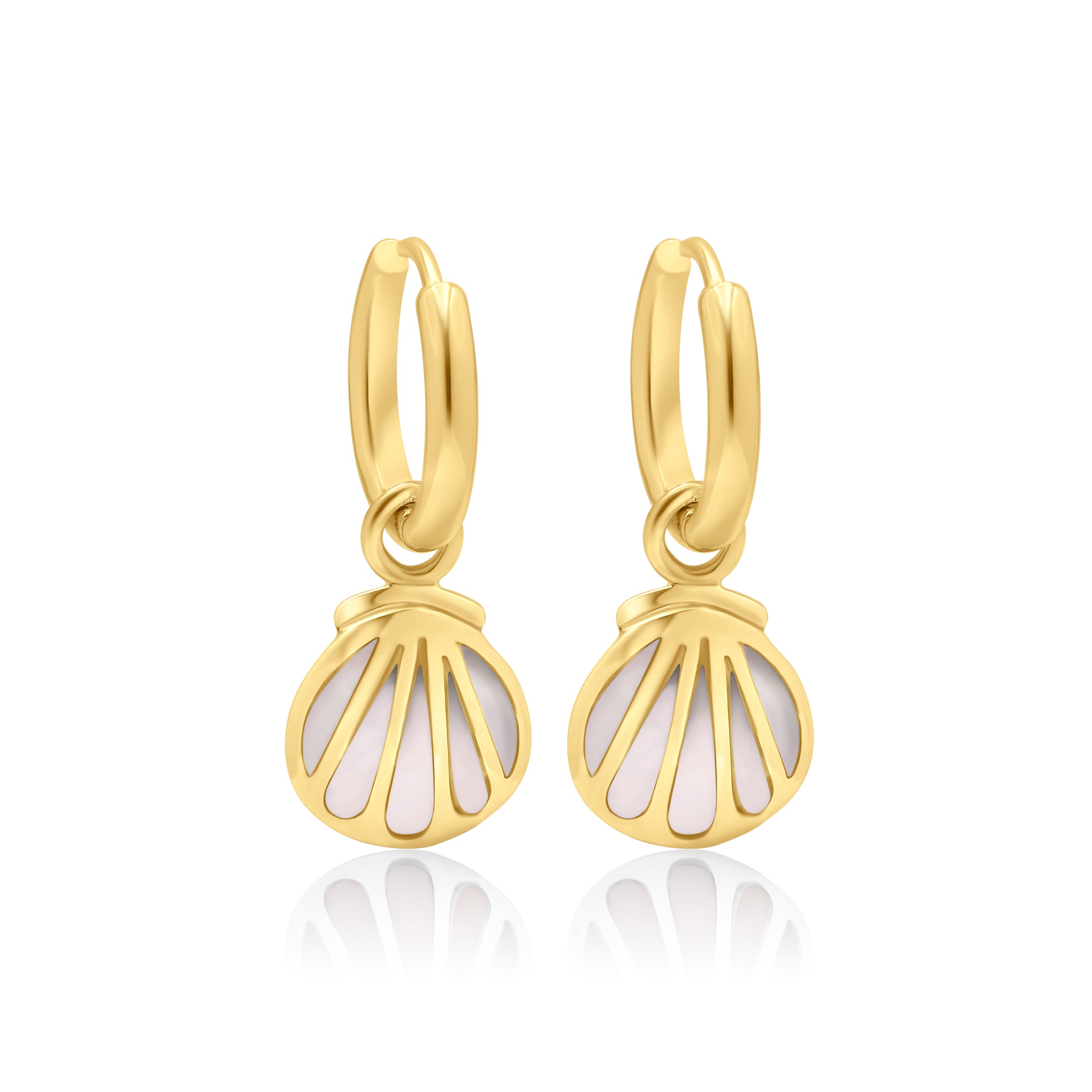 Mini Lucia Gold Huggie