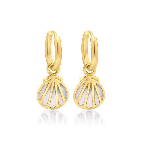 Mini Lucia Gold Huggie