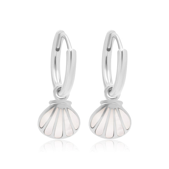 Lucia Hoops Silver