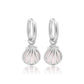 Mini Lucia Silver Huggie Earrings