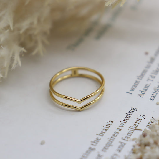 Luna Ring Gold WHOLESALE