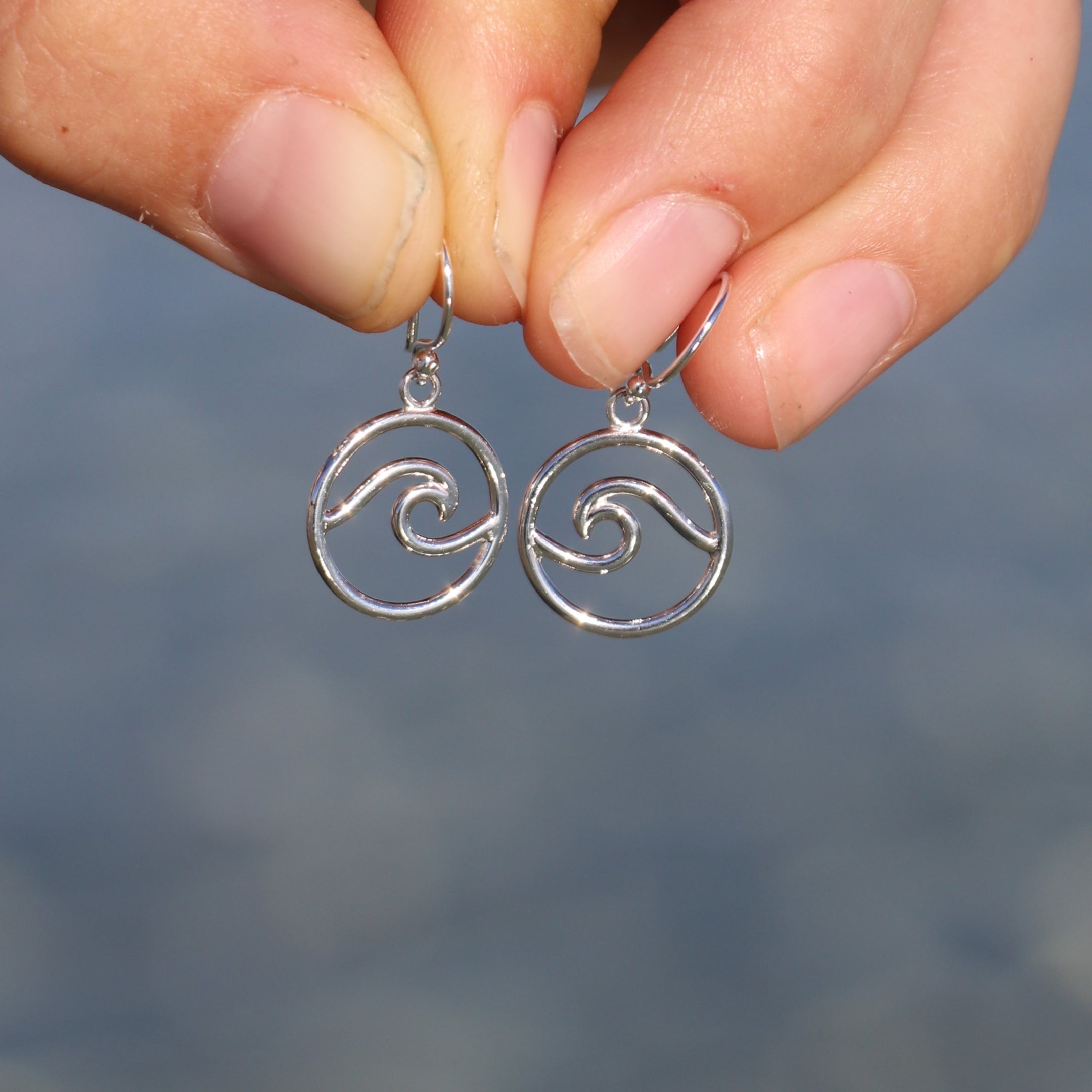 Open Wave Earrings WHOLESALE