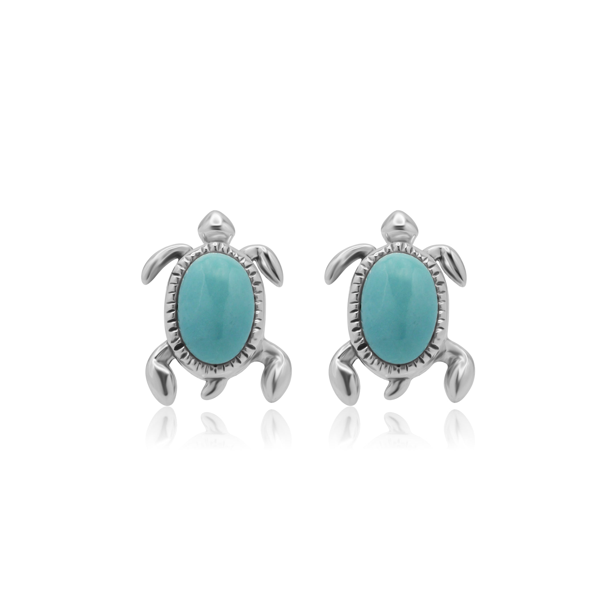 Sea Turtle Turquoise Stud