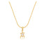 Sea Turtle Mother of Pearl Gold Necklace