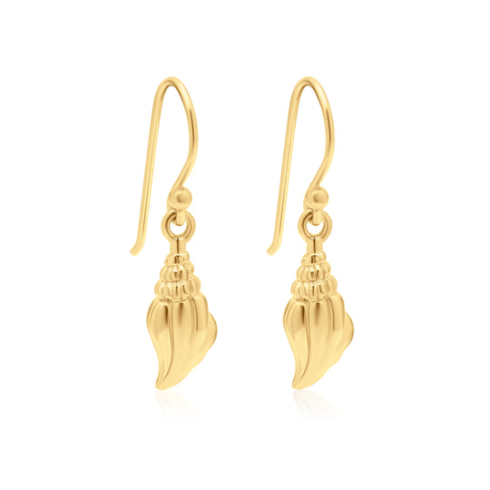 Seashell Gold Drop