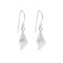 Seashell Silver Drop