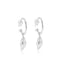 Seashell Hoop Silver