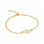 Ceres Shiva Gold Bracelet