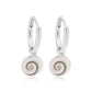 Shiva Silver Huggie Earrings