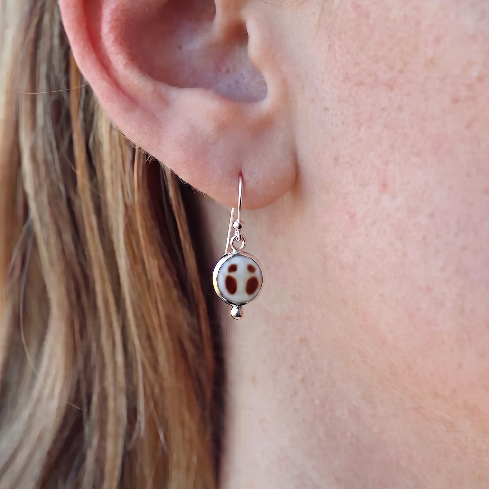 Shoreline Silver Drop Earrings