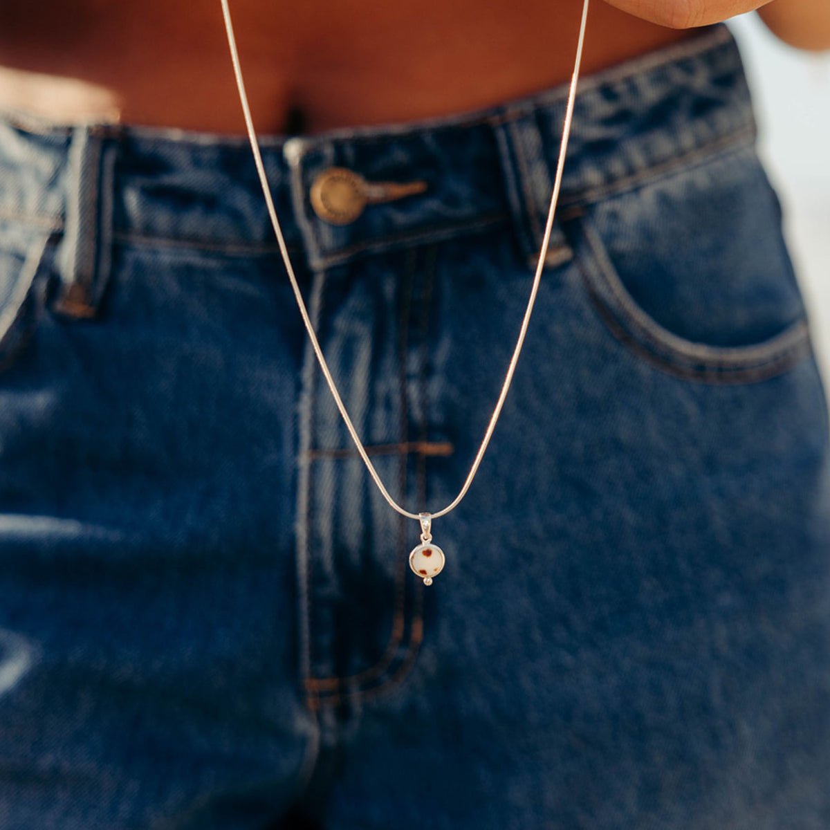 Shoreline Silver Necklace